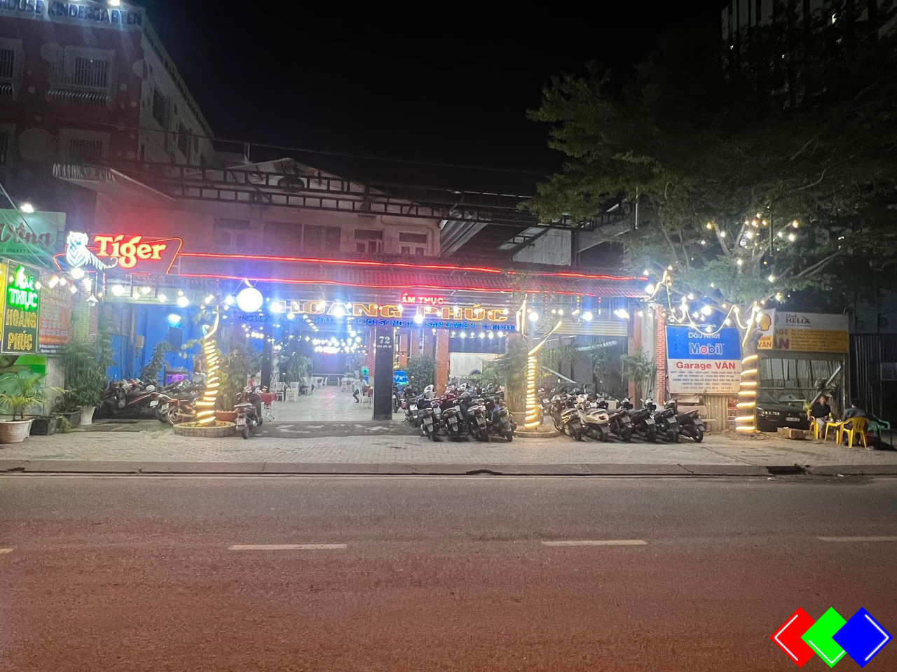 Màn Hình LED P3 Cho Nhà Hàng Ẩm Thực Hoàng Phúc - 72 Hoàng Quốc Việt - Quận 7.