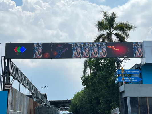 Màn hình LED ngoài trời cho tập đoàn TRACOMECO