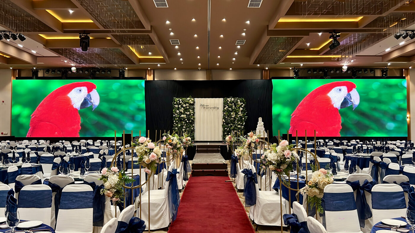 Dự án màn hình LED siêu to cho trung tâm hội nghị - tiệc cưới Capella. 19 Màn hình LED việt nam