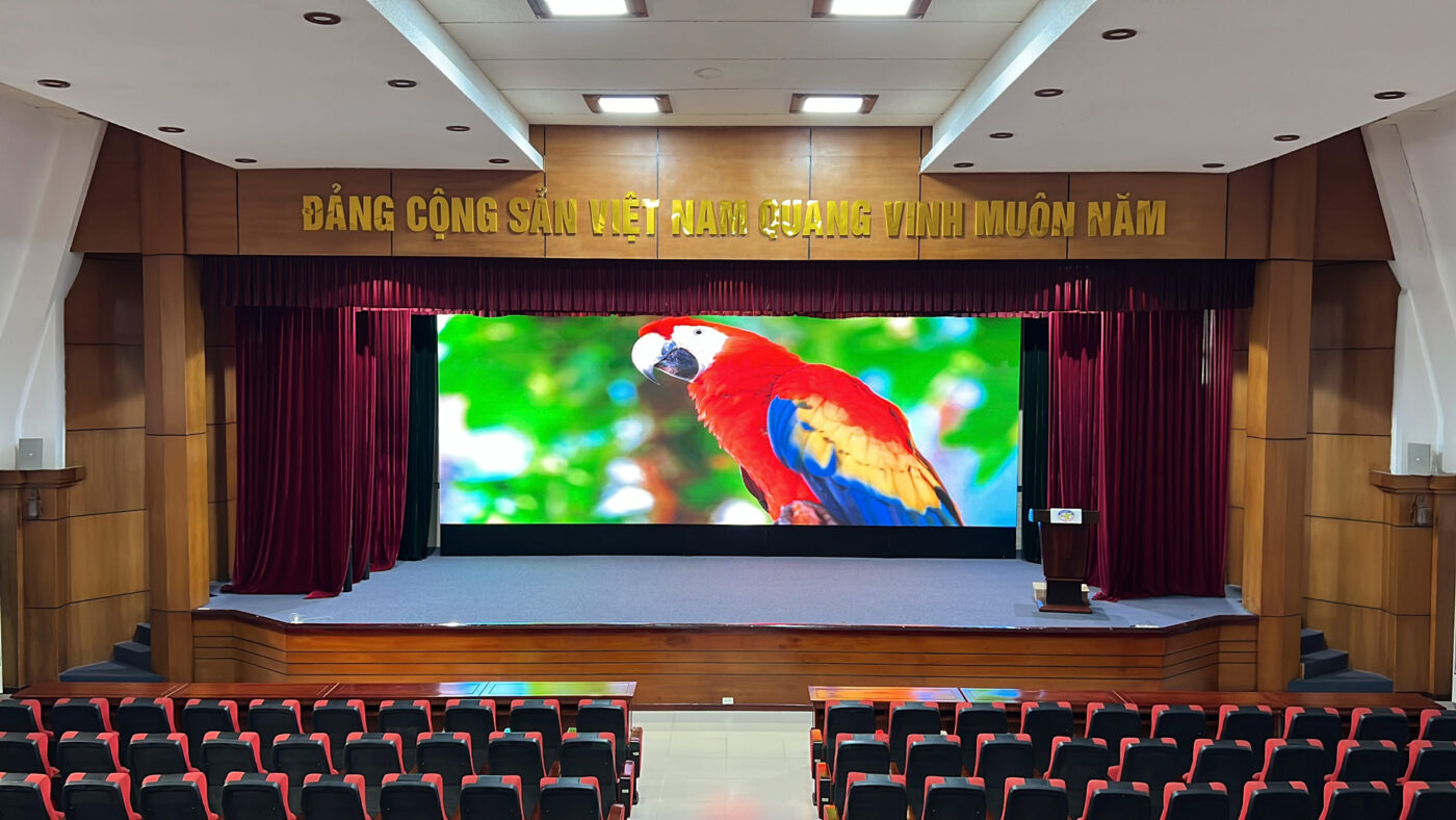 Màn hình LED cỡ lớn cho trường học.