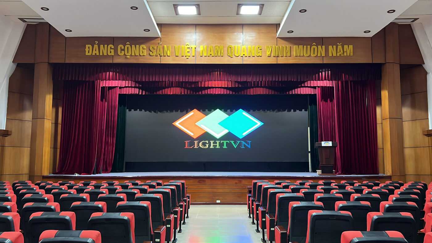 Màn hình LED hội trường.