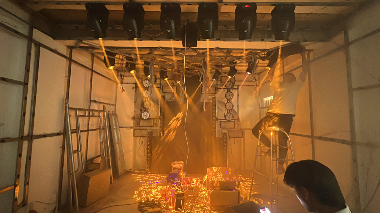 Lắp đặt màn hình LED cho live stream