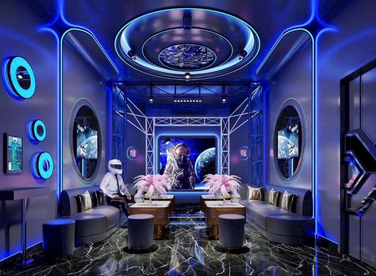 Dịch vụ thiết kế thi công phòng karaoke tại HCM - Thiết bị xuất xứ rõ ràng