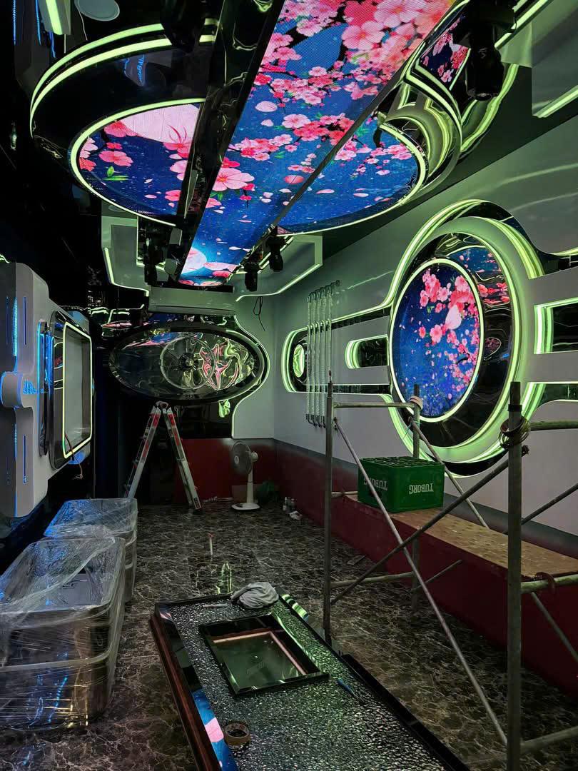 Thiết kế, thi công phòng karaoke tại HCM