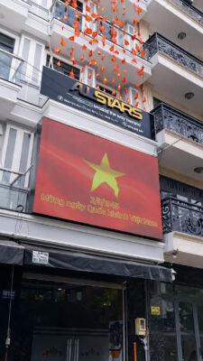 Màn hình LED cho công ty live stream Allstars.